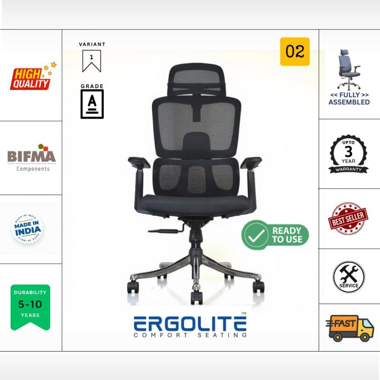 ERGOLITE CHAIR GLS-013DHR