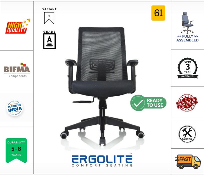 ERGOLITE CHAIR MIC-02ADP 