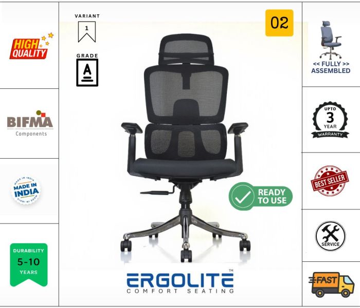 ERGOLITE CHAIR GLS-013DHR