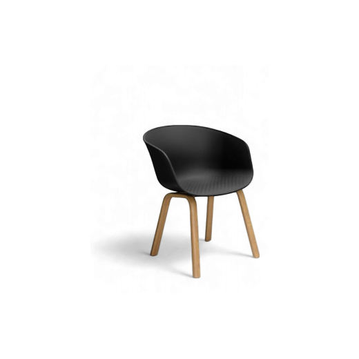 Lounge Chair with Wooden Legs